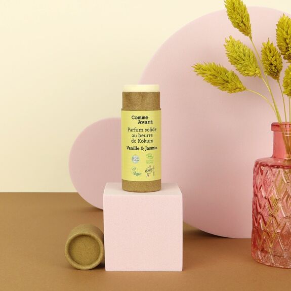 Parfum solide - Lait de Coco & Fleur d'oranger de la marque Comme Avant